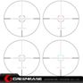 Picture of Woltis 4-20x50mm BDC & Mil-Dot & RXR Reticle Riflescope Black WT-SCP-003